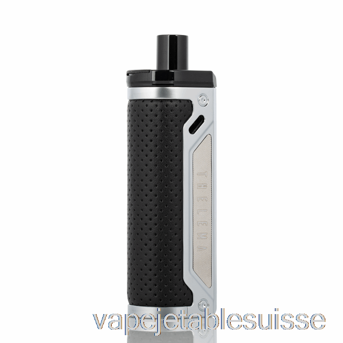 Vape Suisse Perdu Vape Thelema 80w Pod Mod Kit Inoxydable / Cuir Grainé